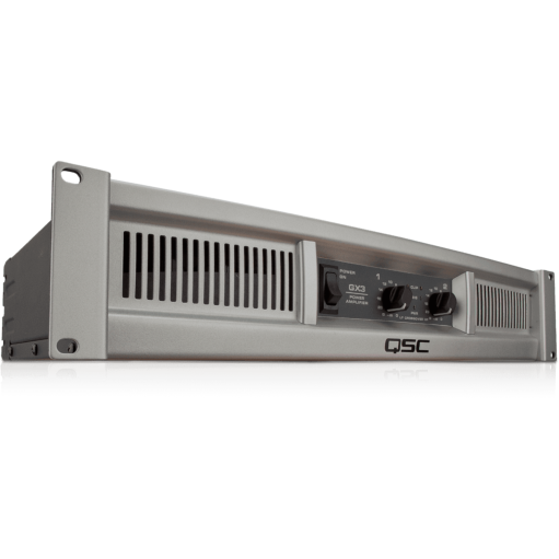 QSC GX3 amplificateur de puissance - 2x 300W @ 8Ohms - 2x 425W @ 4Ohms