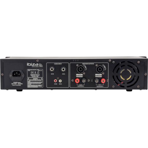 IBIZA Sound AMP2000-MKII amplificateur de sonorisation 2x 1500W @ 4Ohms ou 2x 1000W @ 8Ohms