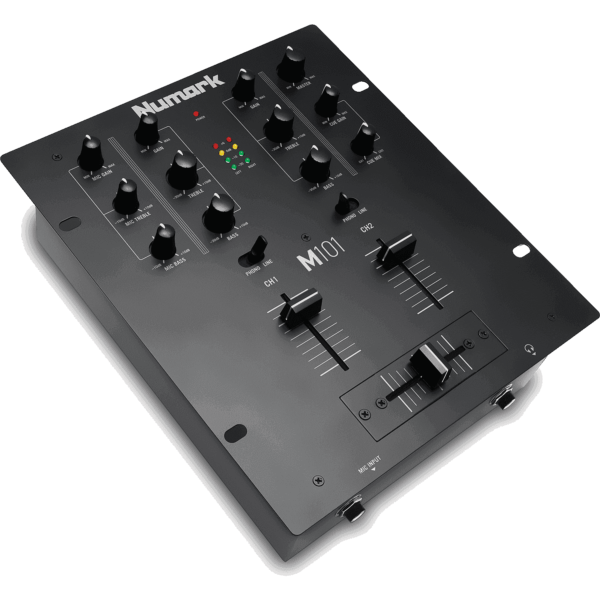 Numark M101 table de mixage DJ battle 2 voies + entrée micro + 1 sortie master