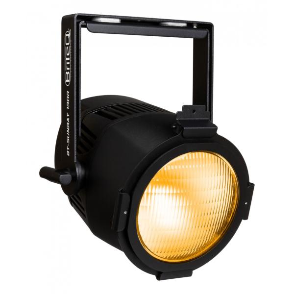 BRITEQ BT-SUNRAY 130R projecteur LED étanche 130W COB blanc chaud avec effet ambre blinder expo