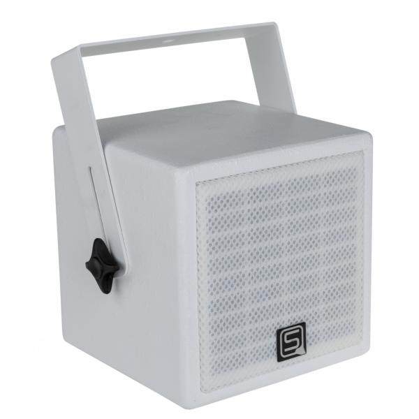 SYNQ SC-05 Pro coaxial speaker cabinet 5" Enceinte coaxiale compacte 5" blanche