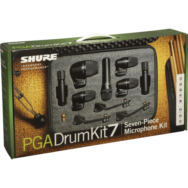 SHURE PGADRUMKIT7  Mallette 7 micros batterie