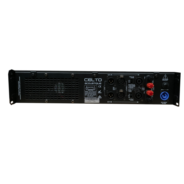 CELTO C2.6 amplificateur professionnel classe H - 2x 400W @8Ohms - 2x 600W @ 4Ohms 