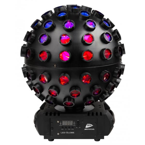 Jeux de lumière Rétro - Vintage revisités en version LED JB SYSTEMS LED HELICOPTER et LED GLOBE boule à facettes disco araignée