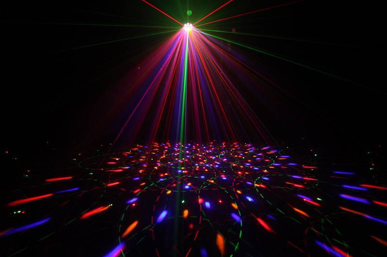 JB SYSTEMS INVADER Jeux de lumière Led éclairage DJ multi effets et laser  DMX