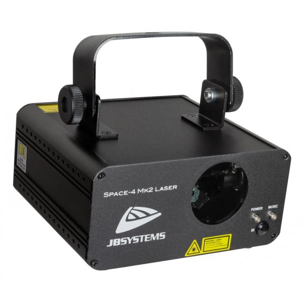 JB SYSTEMS SPACE-4 MK2 Laser Jeux de lumière DJ Effet Laser - 40mW vert - Diode laser garantie 1 an