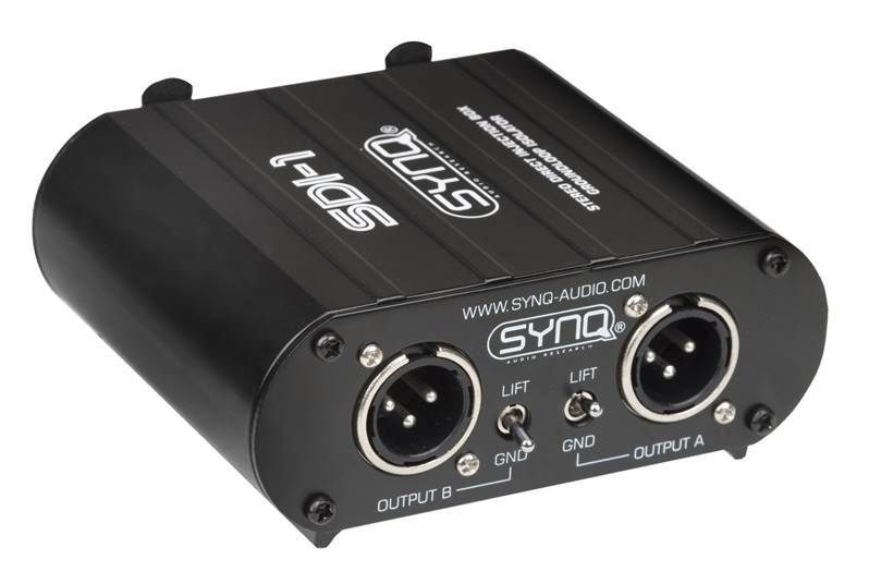 SYNQ SDI-1 DI Stéréo - Boîte de direct