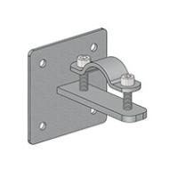 ASD ST50 platine sous plafond ou murale pour tube diam. 50mm