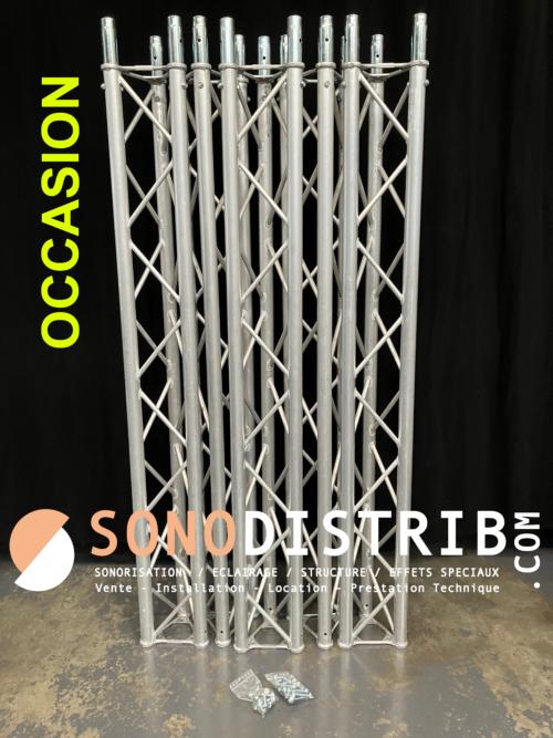 🚨DESTOCKAGE🚨 Modèle d'occasion - exposition  🚨 ✅ Lot structure triangulaire ASD SD 250200 comprenant: 5x ASD SD 250200 - structure poutre aluminium 2m 15x manchons à boulonner pour ASD SD 2520200 15x [ vis M10 x 60 mm + écrou ] 12x [ vis M10 x 30 mm + écrou ] Lot non dissociable ✅ Tarif : 600€ TTC - TVA 20% - Prix non négociable (au lieu de 1526€ TTC prix public conseillé neuf complet ) ✅ Matériel d'occasion, Bon état général, Parfait état de fonctionnement ✅ Pas de vente à distance, pas d'expédition, pas de réservation, pas d'échange : 1ier arrivé = 1ier servi  #sonodistrib #destockage #occasion #Braderie #asd #SD250 #structurealuminium #structure #asdfrance #rcfaudio #evox #EVOXJ8 #EVOXJMIX8 #briteq #sonorisation #sonopro #sono #eclairageled #djsetup #Lille #nordpasdecalais #hautsdefrance #projecteur #ProjecteurLED #movinhead #movingheads #movingheadlights #movingheadlighting #EnceintePortable #enceintebluetooth #audiovisuel #MachineAFumee #briteq #lumierenoire #UV #soireefluo #fluoparty #jbsystems #q3usb #platinevinyle #hifiaudio #hifi #vinyles  https://www.sonodistrib.com/destockage_materiel_pack_sono_pas_cher.htm