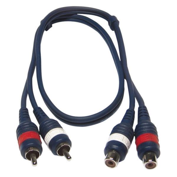 Hilec CL-27/3 Câble audio ligne 2x RCA femelle / 2x RCA mâle - 3m