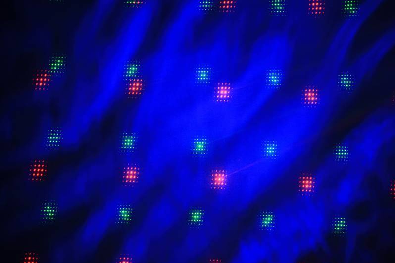 JB SYSTEMS LOUNGE LASER DMX Jeux de lumière DJ Effet Laser - 40mW vert + 150mW rouge