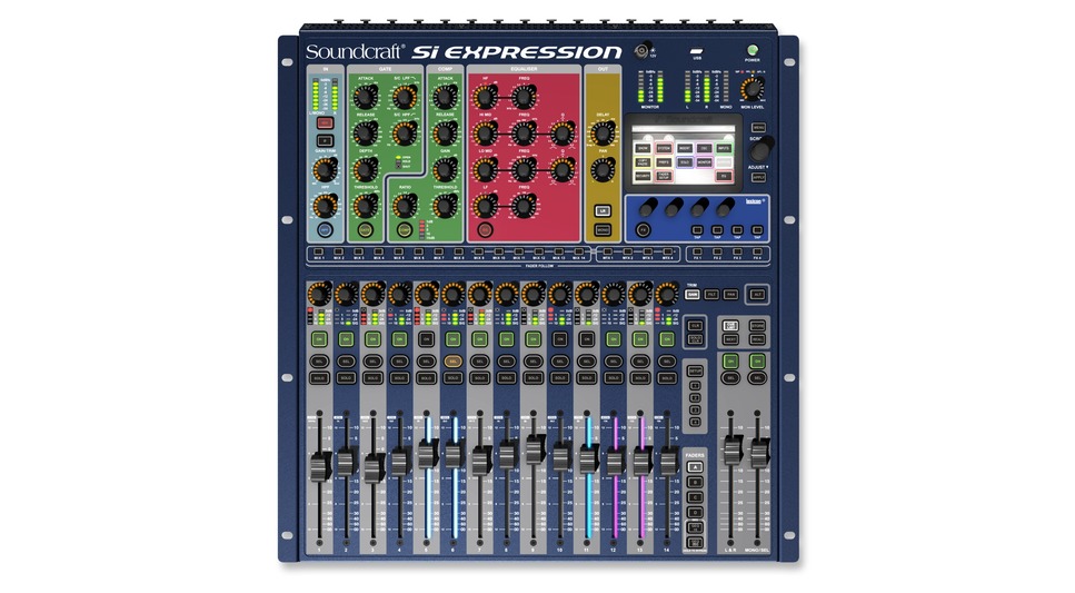 SOUNDCRAFT SI EXPRESSION 1 Console de mixage numérique 16 faders
