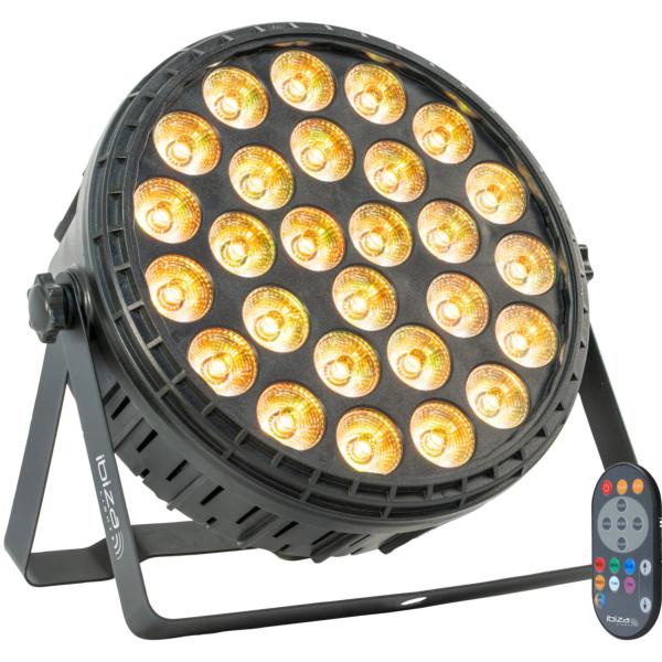 IBIZA Light BIGPAR-27RGBW projecteur PAR Led 27x 6W RGBW