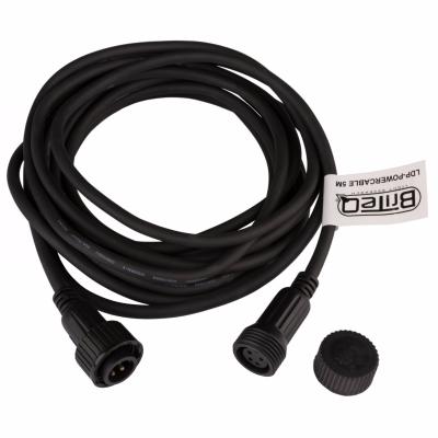 BRITEQ LDP-Powercable 5M Câble alimentation L=5m pour LDP-POWERBAR, COBWASH 50/60TC