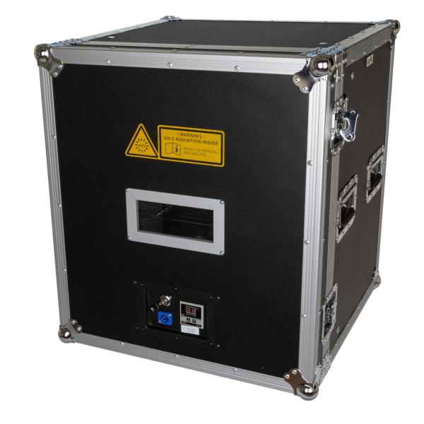 Flight-Case Désinfection UV-C -  60 x 60 x 67 cm - permet de désinfecter tous vos outils professionnels de manière efficace et rapide