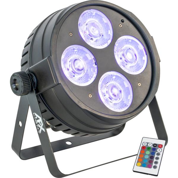 AFX Light CLUB-UV450 PROJECTEUR PAR DMX A LED Lumière Noire UV 4 x 50W