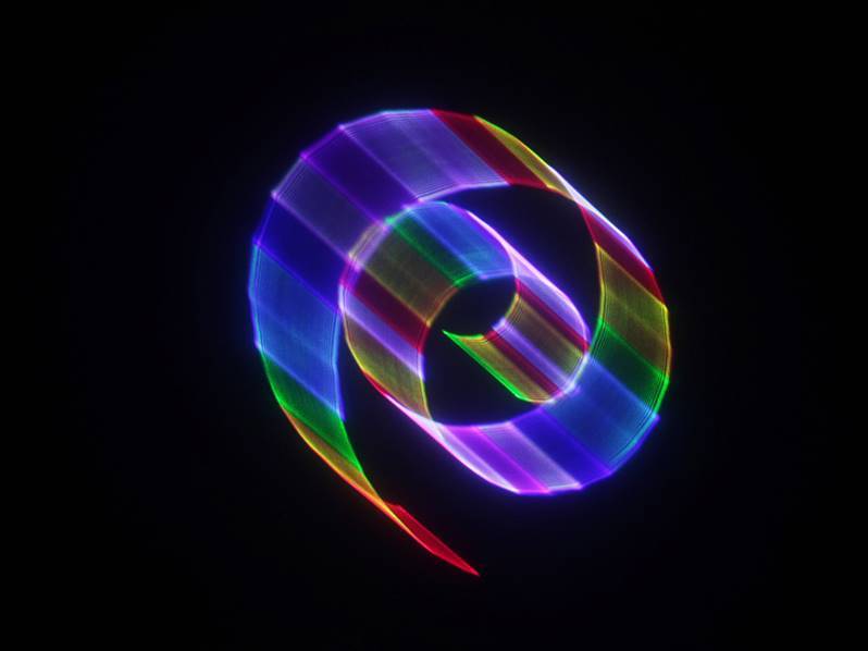 BRITEQ SPECTRA-3D Laser Jeux de lumière DJ Effet Laser - 80mW vert + 300mW bleu + 100mW rouge