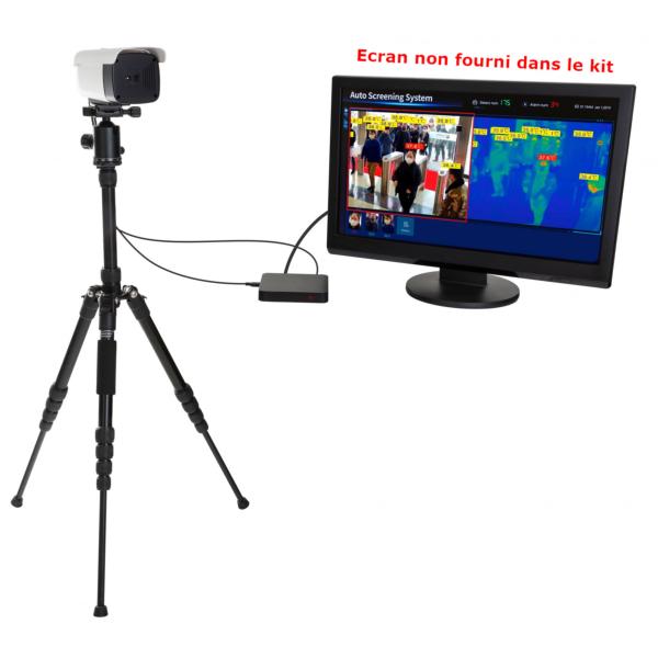 BT-FEVERCAM2 PRO Système de détection thermographique de la fièvre via caméra thermique + visuelle -  COVID-19 (écran non fourni)