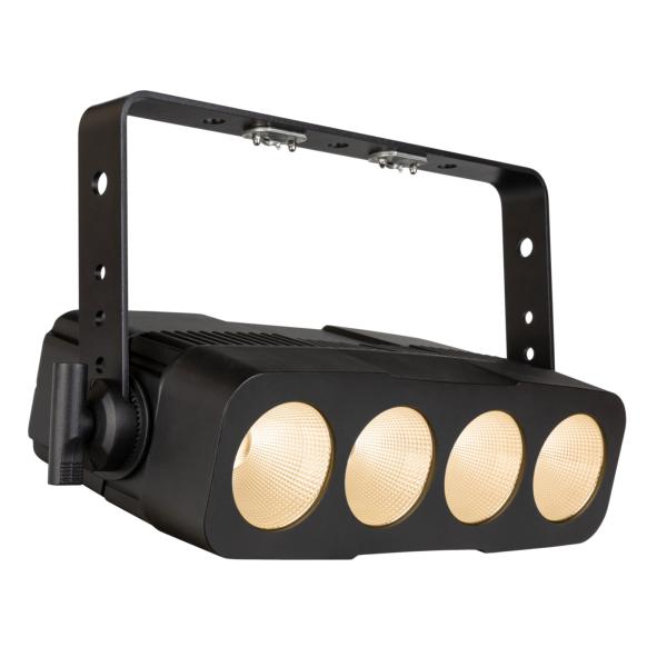 BRITEQ BT-VENUELITE4 Projecteur Led Blanc 4x 30W 3000K sans ventilateur CRI >90 avec "fonction d'éclairage d'évacuation"