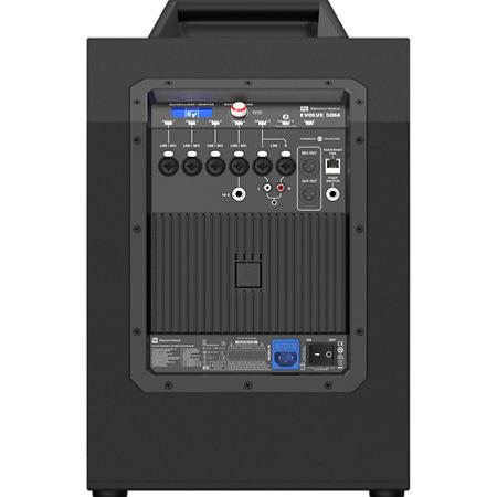 EV ELECTRO-VOICE Evolve 50M Système colonne amplifié 12" 1000W RMS, DSP, Bluetooth, Mixage intégré 8 voies + sac pour les colonnes (Noir)