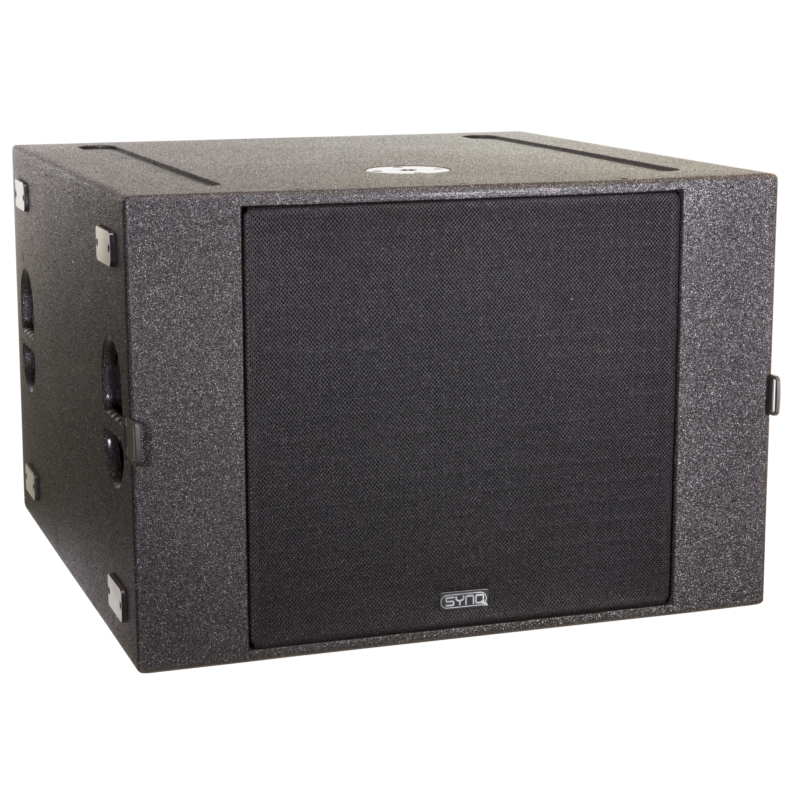 SYNQ SQ 215 subwoofer double 15" caisson de basse passif 2400W AES 4 Ohms