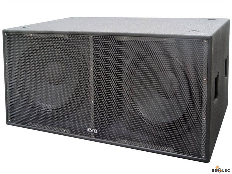 SYNQ RS-218B Subwoofer : 2x 18" - 1200Wrms / 8 ohm