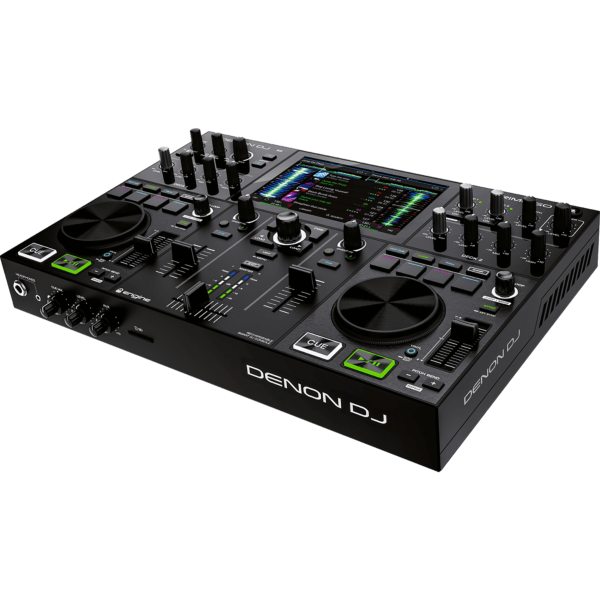 DENON DJ Prime Go contrôleur autonome 2 voies avec écran tactile 7" sur batterie