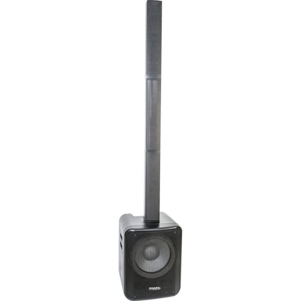 IBIZA Sound MONOLITE système de sonorisation compact colonne 12" 350W RMS Bluetooth + effets lumineux LED