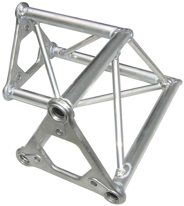 ASD 1522 Structure Alu Trio 150, 2 directions cornière 90° 90° hor.