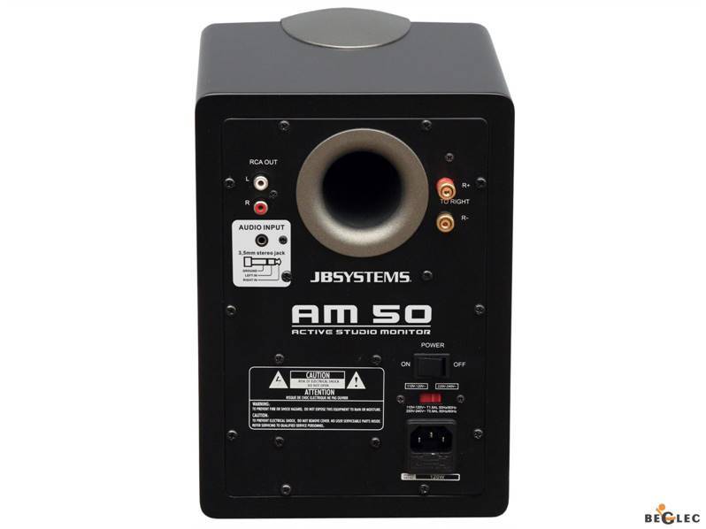 JB SYSTEMS AM50 (1 pair) Moniteur Audio (1 paire)