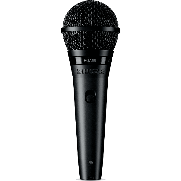 Shure PGA58-XLR micro main voix PG58 avec interrupteur marche arrêt