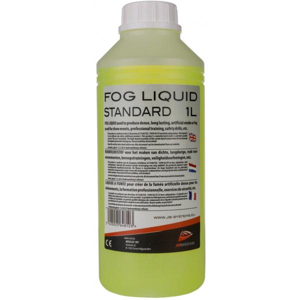 JB SYSTEMS FOG LIQUID STD 1L Fluide pour machine à fumée standard, 1L