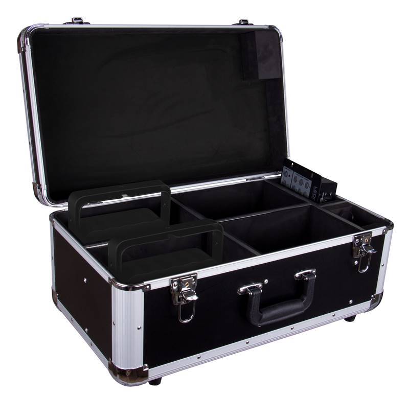 JV CASE CASE pour 4x COB-PLANO Flight Case pour 4x COB-PLANO + Ledcon-02