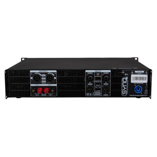 SYNQ SE-1800 Amplificateur audio 2x 900W RMS @4 ohms ou 2x 600W RMS @8 Ohms