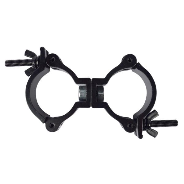 CONTESTAGE SWIVEL CLAMP 102 B Collier aluminium double pour tube de 46~51mm CMU 75kg - Noir