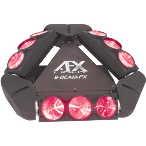 AFX Light 9BEAM-FX jeu de lumière rotatif spider