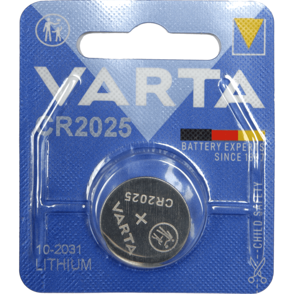 VARTA Pile Lithium 3V CR2025 20mm