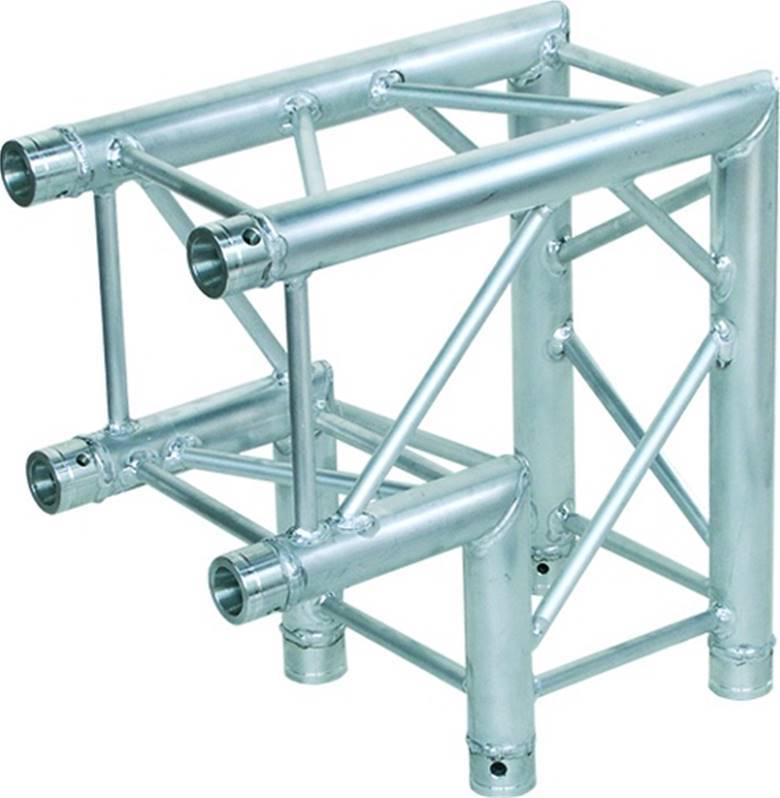 ASD ASZ 22 (Sans kit de jonction) Structure Alu Quatro 290, 2 directions cornière 90° 90°