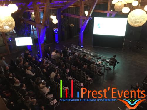 Voeux d'entreprise // Convention // Sonorisation Eclairage Vid&eacute;o - Prestataire Technique Audiovisuel prest events Sono Lille nord pas de calais magasin Location Vente mat&eacute;riel sonorisation &eacute;clairage hauts de France entreprise professionnel &eacute;v&eacute;nementiel event