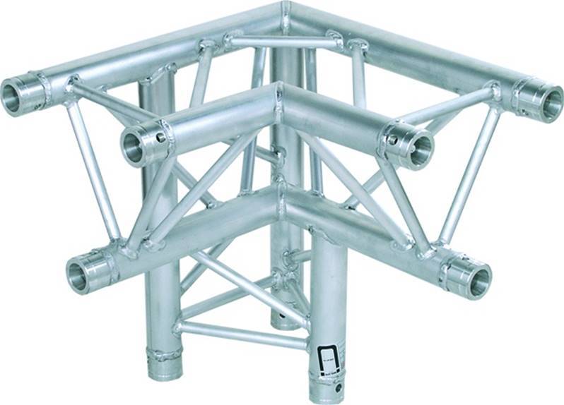 ASD ASX 31 (Sans kit de jonction) Structure Alu Trio 290, 3 directions cornière 90° 90°(gauche)