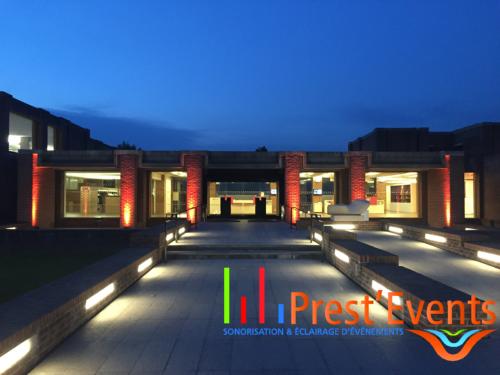 Prestation Son & Lumi�re Sonorisation du site Mise en lumi�re R&eacute;gie Technique prestevents prest'events lille nord prestataire professionnel cocktail entreprise