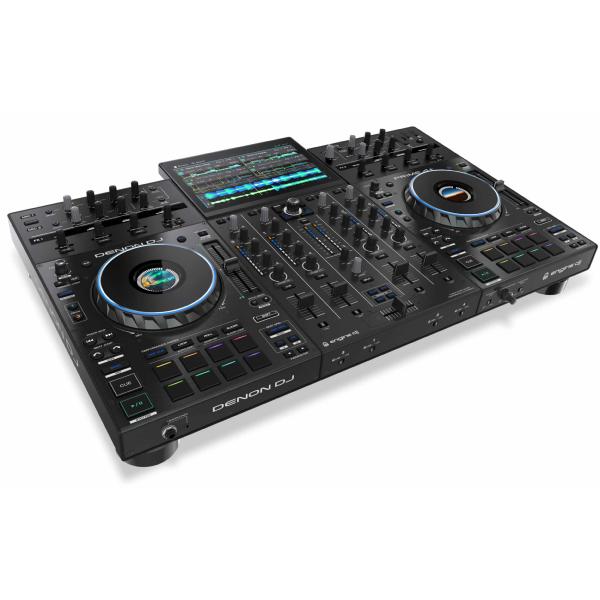 DENON DJ Prime 4+ contrôleur autonome 4 voies avec écran tactile 10.1" wifi BT