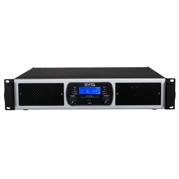 SYNQ SE-1800 Amplificateur audio 2x 900W RMS @4 ohms ou 2x 600W RMS @8 Ohms