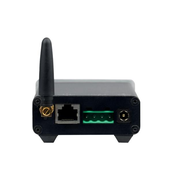 AUDIOPHONY WiCASTamp30+ Transmetteur WIFI avec RJ45 et télécommande IR avec ampli 2 x 30 W 8 Ohms