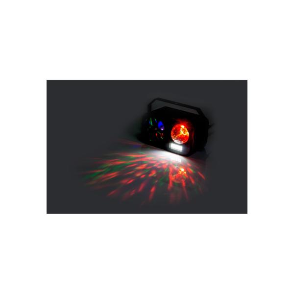 IBIZA Light COMBILED20 jeux de lumière COMBINE 3-EN-1 ASTRO-STROBO-GOBO BEAM