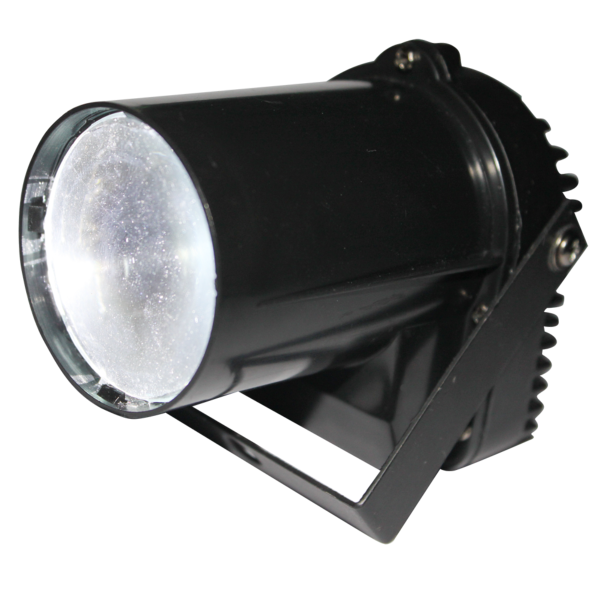 IBIZA Light LEDSPOT5W Projecteur PinSpot LED 5W Blanc Froid faisceau serré