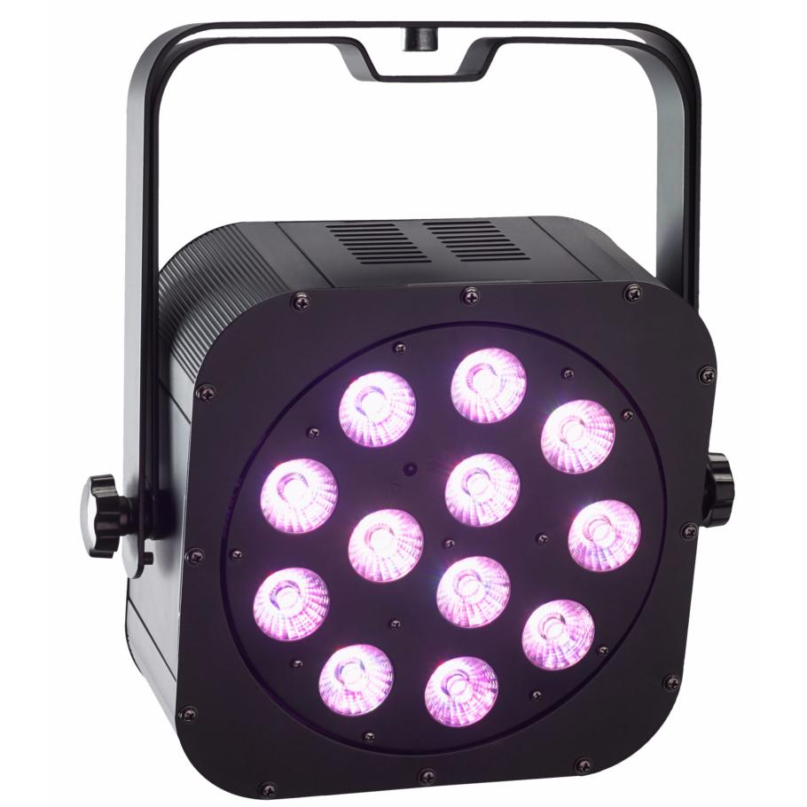 CONTEST irLEDFLAT 12x12SIXb projecteur LED compact 12x 12W RGB + W + A + UV