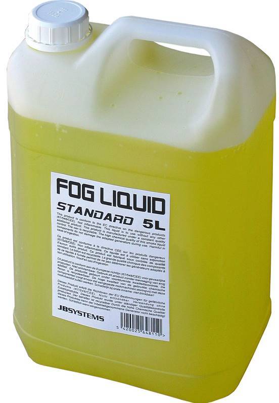 JB SYSTEMS FOG LIQUID STD 5L Fluide pour machine à fumée standard, 5L