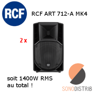 location enceinte sono pack 6 rcf hd 10-a sub 8003-as magasin sono lille seclin lens arras douai