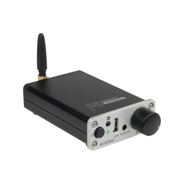 AUDIOPHONY WiCASTplay+ Transmetteur WIFI avec RJ45 et télécommande IR